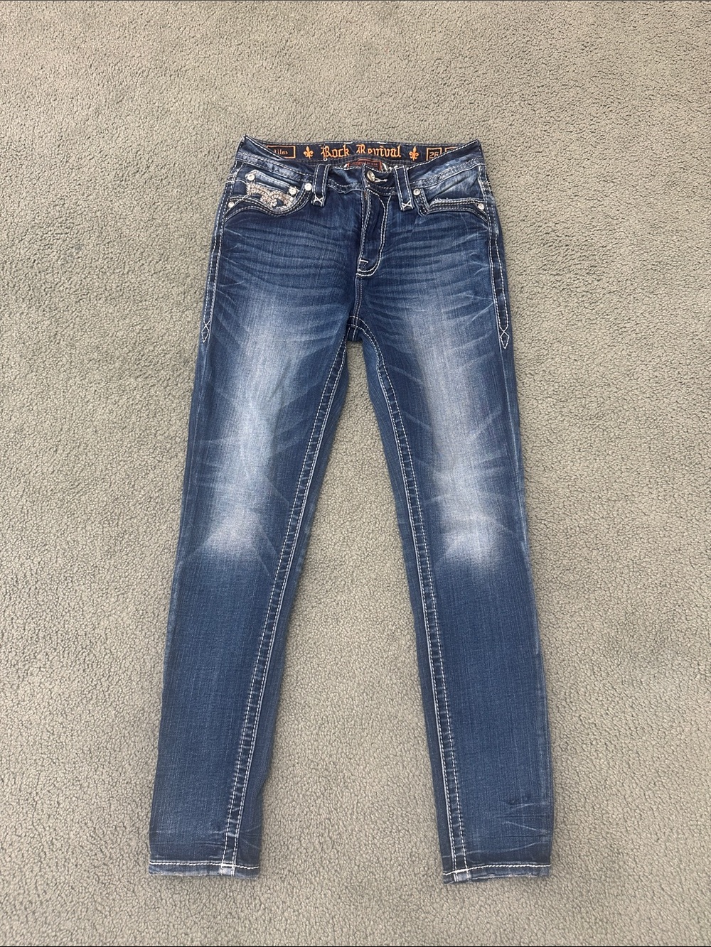 Rock Revival Lilas Easy Skinny Jeans